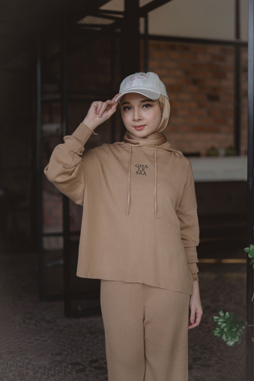 Ariana  Knit Set - ecru